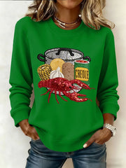 Women's casual carnival sweatshirt