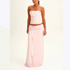 Elegant Two-Piece Party Set