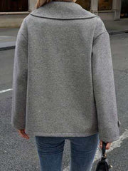 Women's Short Fashion Lapel Coat