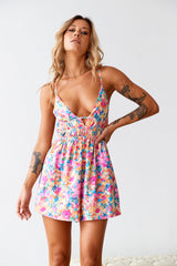 Choosing Fun Romper Pink