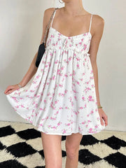 Strappy mini dress