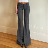 Bohemian Vintage Fitted Shirt & Flared Pants Collection