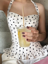 Boho Polka Dot Halter Cami Top Collection
