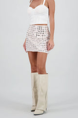 Fashion Sexy Sequin Shiny Suspender Dress