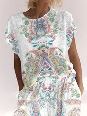 Women's Bohemian Printed Lounge Set