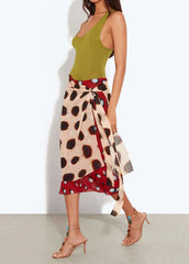 Rheta Midi Skirt — Straight Cut