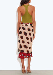 Rheta Midi Skirt — Straight Cut