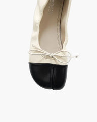 Foldable Color Block Tabi Flats