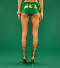Brasil Baby Striped Shorts