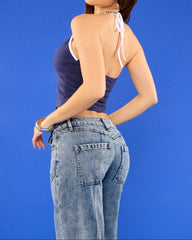 Lucky Number Halter Tank Top