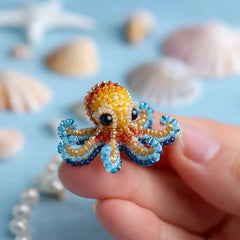 Octopus Bead Embroidery Kit