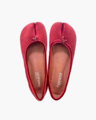 Velvet Tabi Ballet Flats