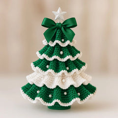 DIY Crochet Christmas Tree Kit – Handmade Holiday Decoration Set