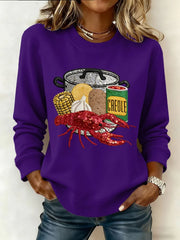 Women's casual carnival sweatshirt