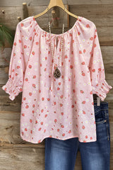 Sweet Summer Strawberry Daisy Top