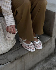 Rebecca Mesh Ballet Flats