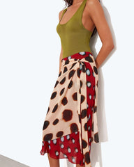 Rheta Midi Skirt — Straight Cut